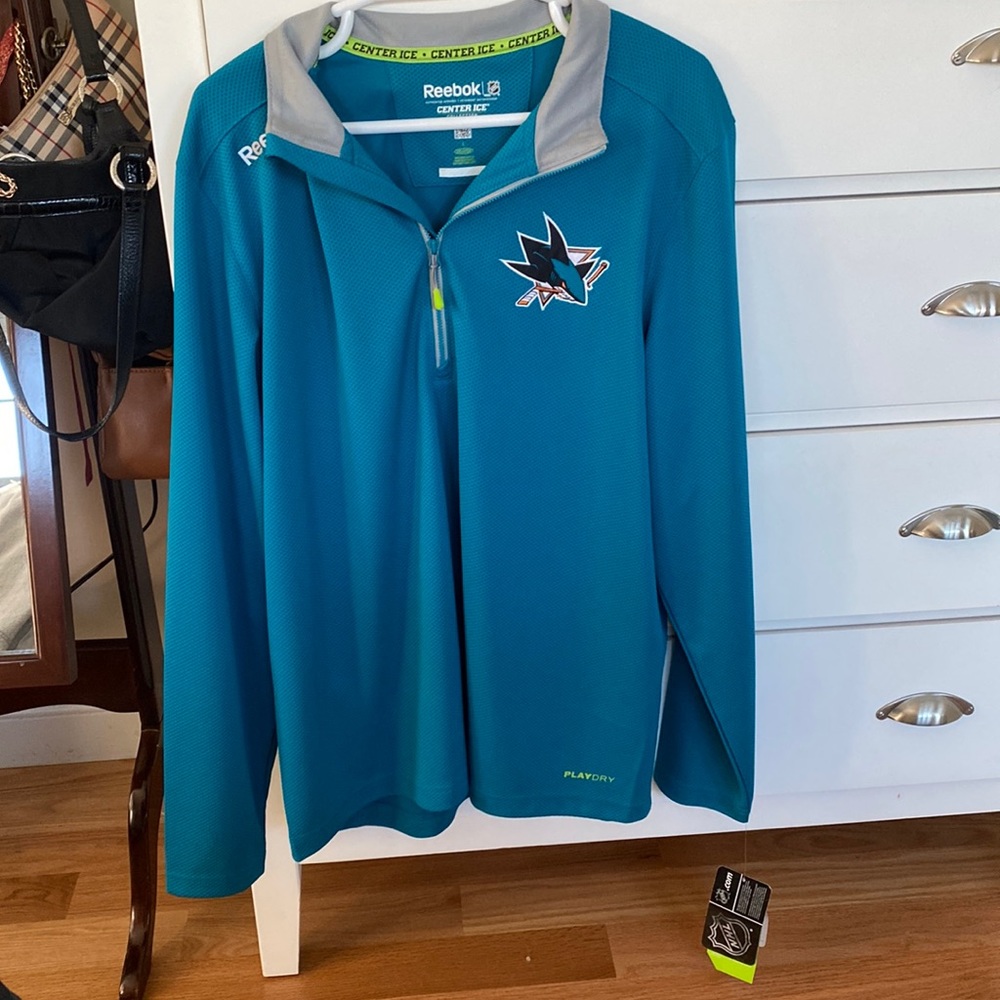 San Jose Sharks Mens quarter zip